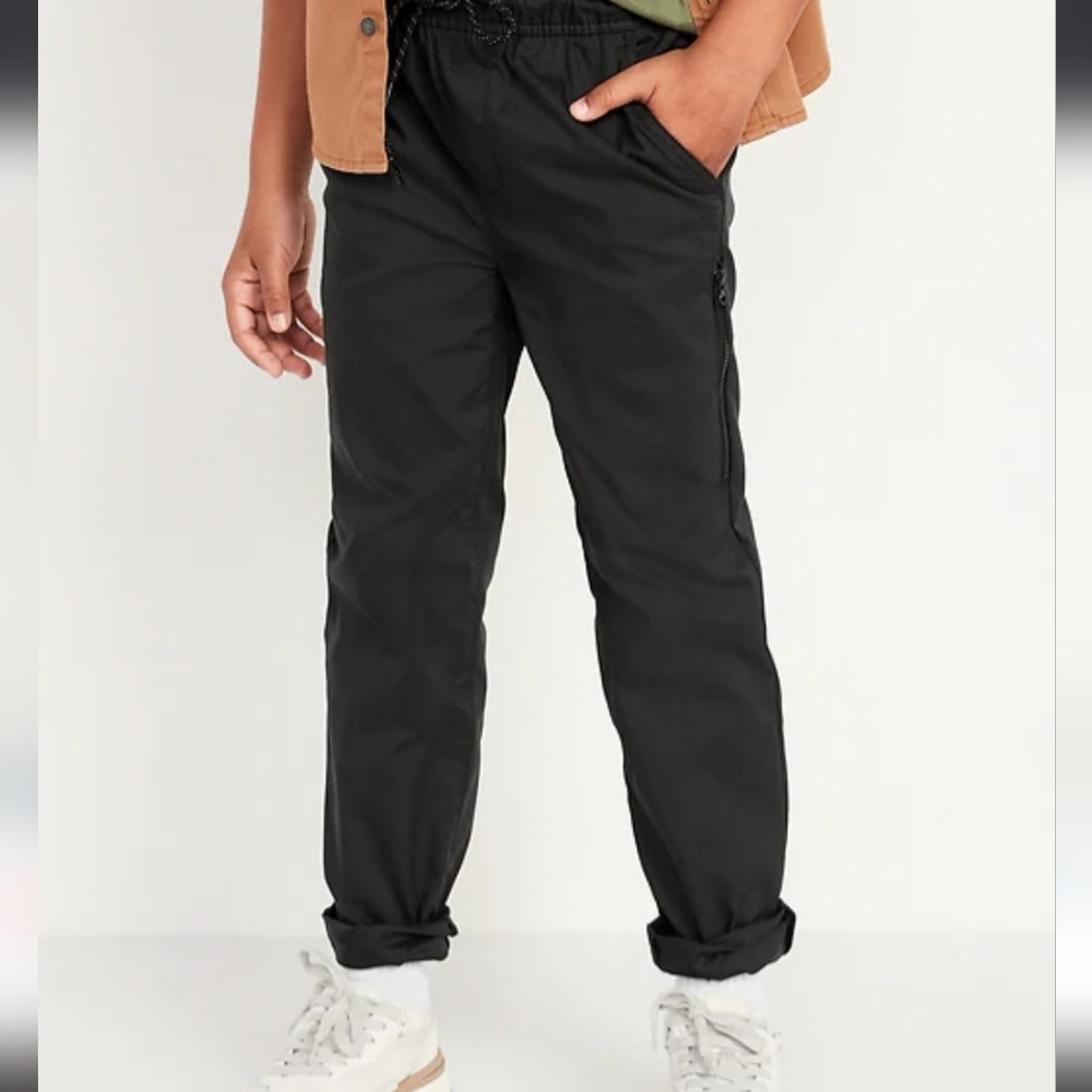4 PAIRS OF Old Navy Boys waterproof built in tech pants - Picture 4 of 13